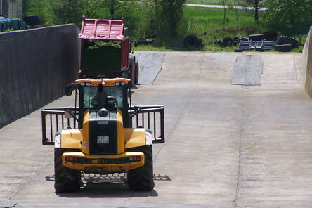 Anlegen der Silage